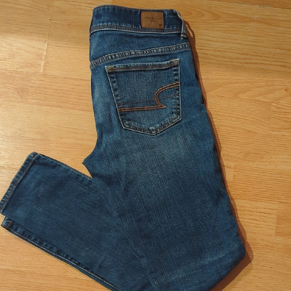 American Eagle Outfitters Stretch Denim Jeans Low Rise